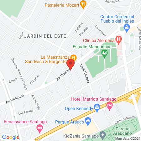 luleå Yoga Studio Santiago map