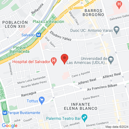 Instituto de Neurocirugía map