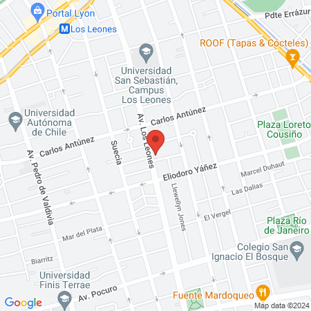 Clínica Veterinaria The Cool Dogs Vet map