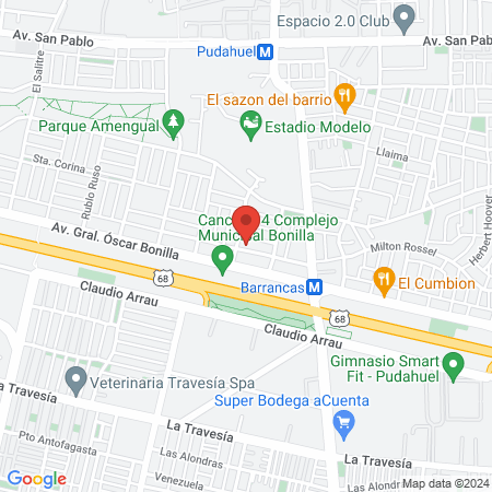 Healthy Products Chile Spa map