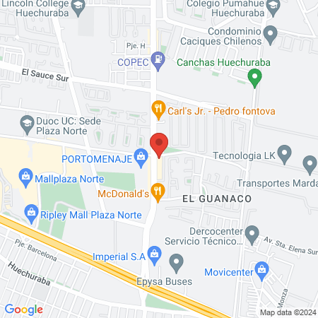 Salón natural beauty map