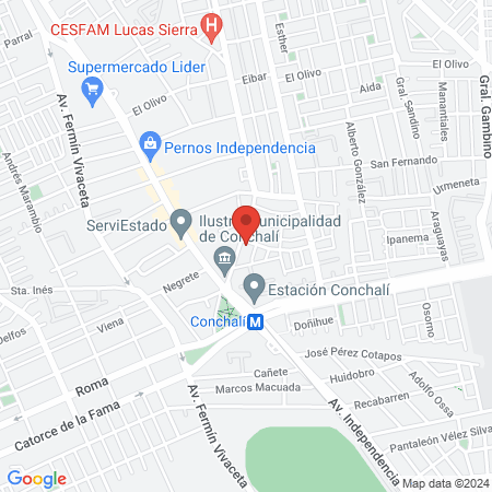 Dany Barber 7 map
