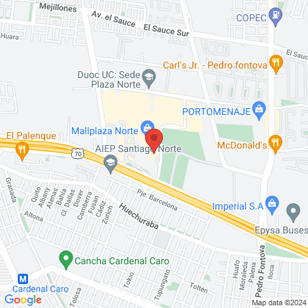 glam&co Mall plaza Norte map