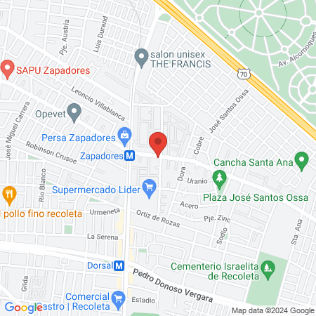 Peluqueria antuan map