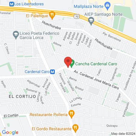 Club Oriente Independencia map
