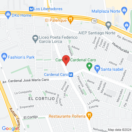 Centro Deportivo map