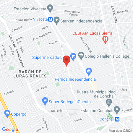 Centro Protesis Dental el Olivo map