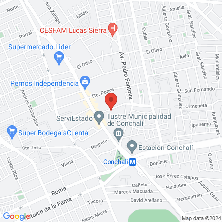 Centro de Dialisis Saint Joseph map