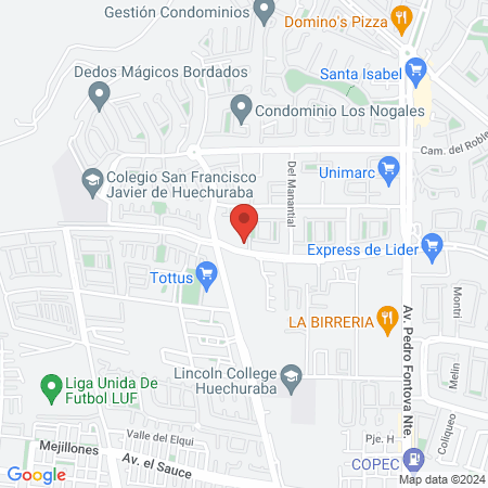 CESFAM Huechuraba map