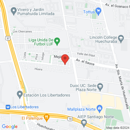 SAPU Libertadores map