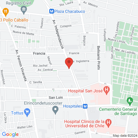 Clinica Veterinaria Los Avellanos map