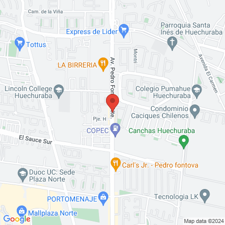 VETERINARIA PIEDRA ROJA map