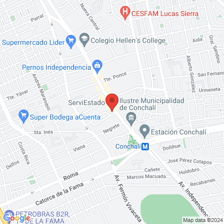 Consulta dental Alvaro Brieba map