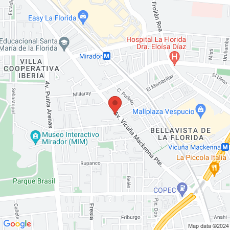 Clínica Dental BLUE map