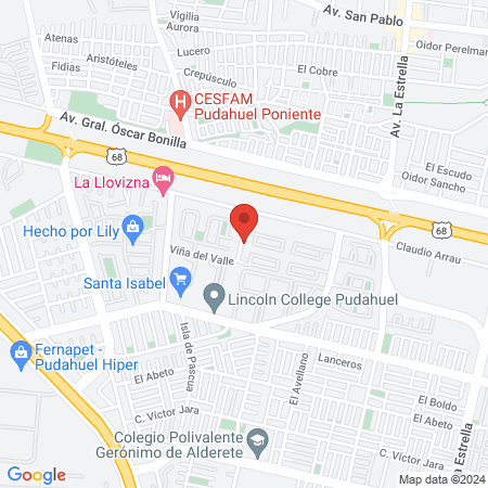 peluqueria Estilista Adriana angarita map