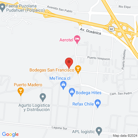 centro deportivo map