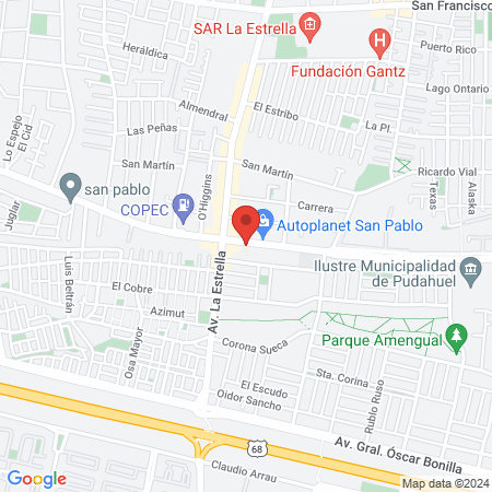 CENTRO MÉDICO LA ESTRELLA map