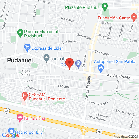 Unidad Infanto-juvenil Dr. Carlos Lorca Tobar map
