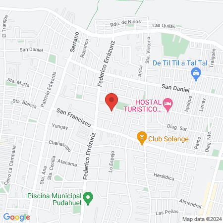 CECOSF Concejal Guillermo Flores Opazo map