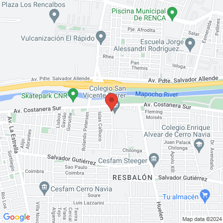 Yanez Richter Marcela Cecilia map