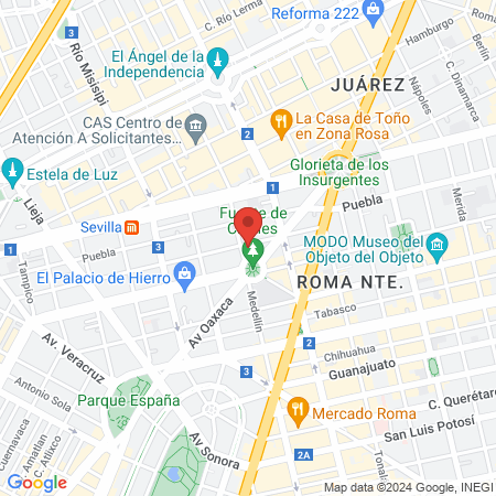 Estética Cecilio map