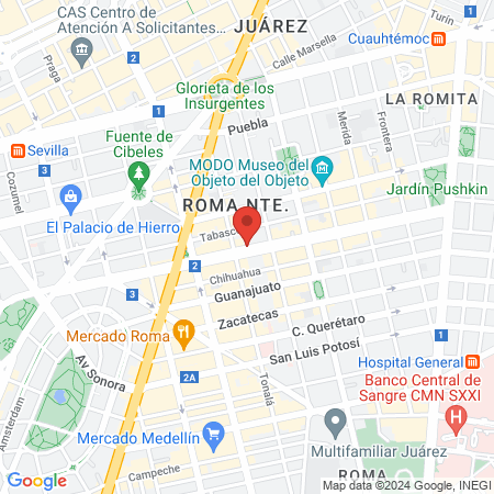 SPA DE BIENESTAR map