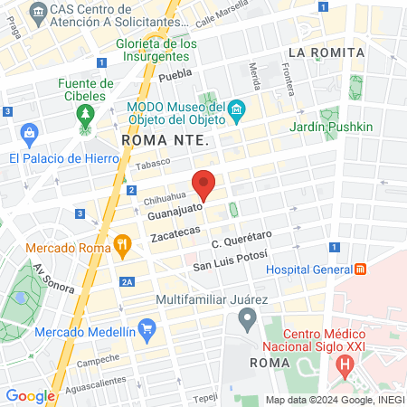 LA COMUNA STUDIO map