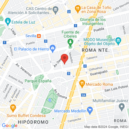 Aurobindo Excelencia Humana map