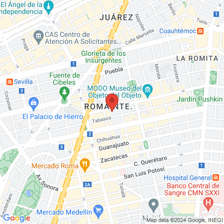 MisBrackets.mx - Clínica Dental Roma Norte CDMX map