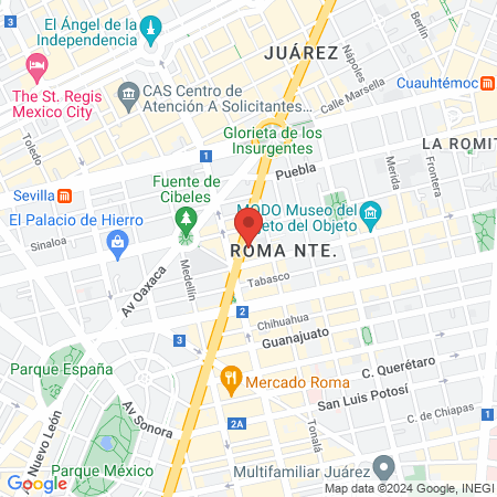 My Teeth in a Day map