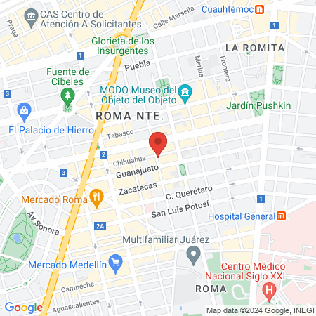 Dr. Armando Vite Silva, Dentista - Odontólogo map