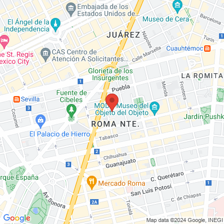 Asociación Nacional de Especialistas en Ciencias Avícolas de México A.C. map