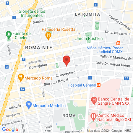 Venta de Gelipet en Veterinaria Roma map