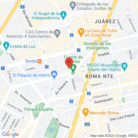 Anestesia Cibeles map