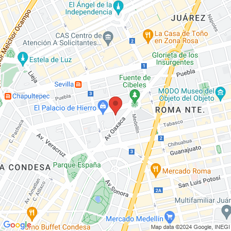 Odontologic Clínica Dental - ROMA NORTE map