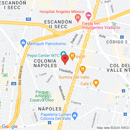 Tinas de Hidromasaje map