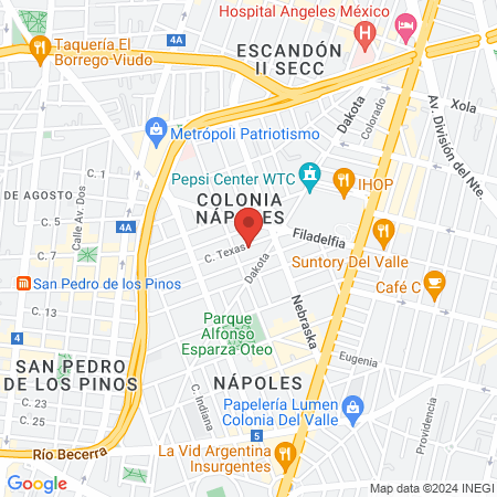 Odontología Alejandro Davila map