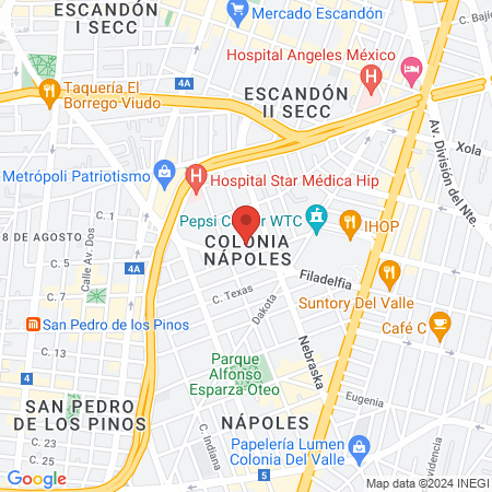 Dr. Omar Josué Saucedo Ramírez map