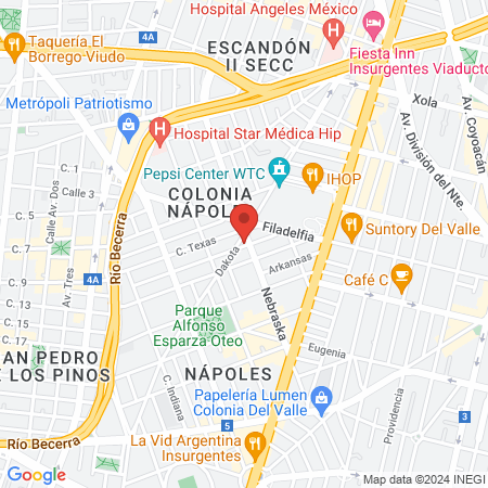 Ornelas Enriquez Jose Dr map