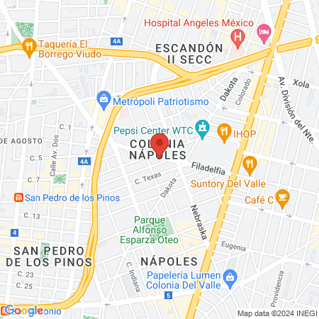 Fisioterapeuta Sandra Chacón map