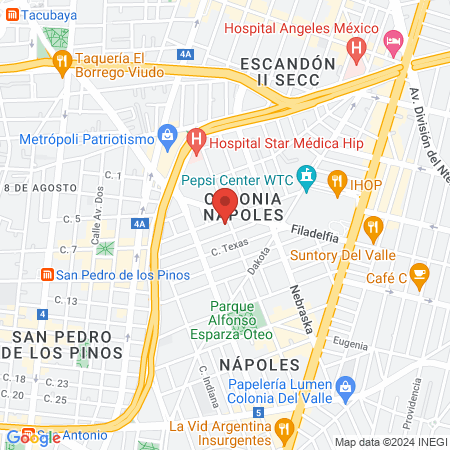 Lic. Ahmed De León González, Fisioterapeuta map