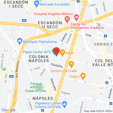 Grupo Dental México map