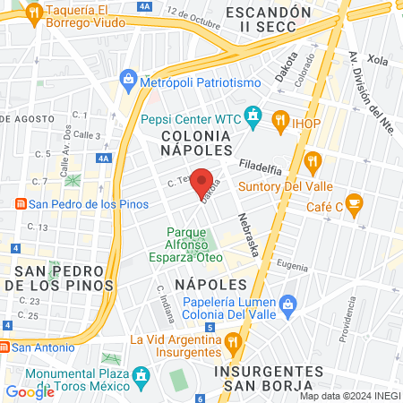 Clínica de Especialidades Odontologicas Katagiri Ito map