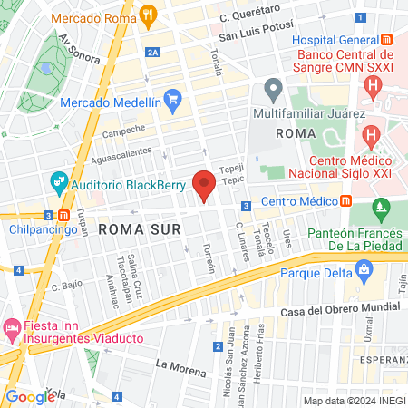 Isabellas Spa Y Salon map