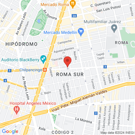 Depilación Definitiva - Dépil Tech Roma Sur map