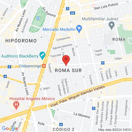 Living Sthetic México map