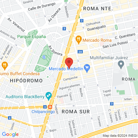 LA 23 Sports Barber map