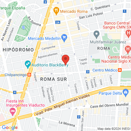 Morelos Donnadieu Antonio map