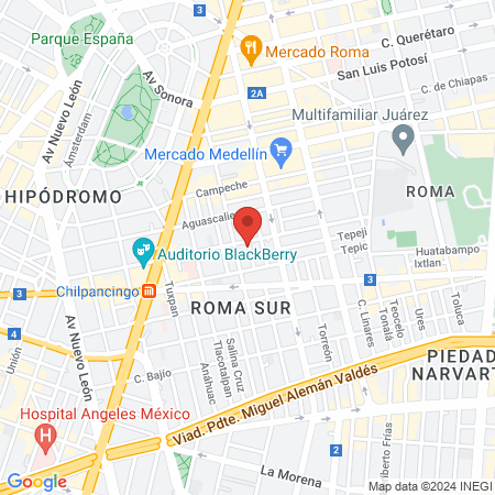 Hospital Trinidad map