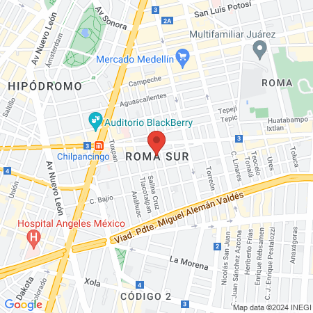 Dr. Adriana Jimenez Gonzalez map